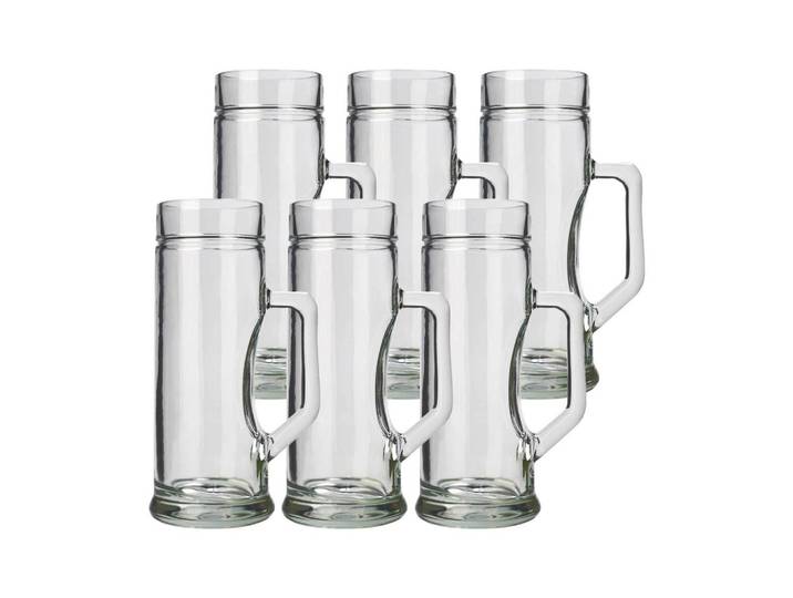 BIERKRÜGE Premium transparent 300 ml 6er Set