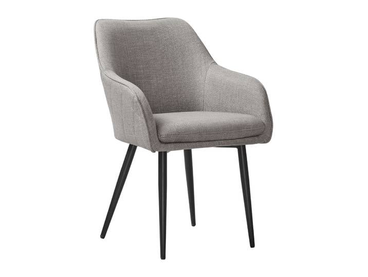 SalesFever Esszimmerstuhl Strukturstoff Taupe