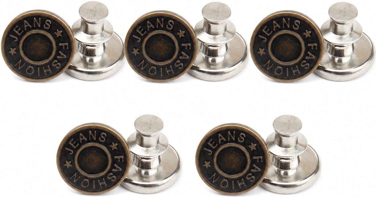 INF Jeansknöpfe 10er-Pack model 1