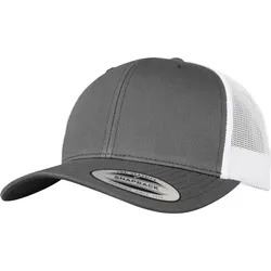 Flexfit Retro Trucker 2-Tone Cap, darkgrey/white