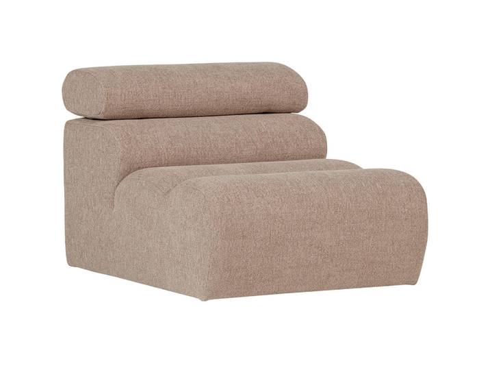 Livetastic Sofaelement Novi, Taupe, Kunststoff, 82x86x113 cm, Made in EU, Rücken echt, Wohnzimmer, Sofas & Couches, Sofassofas