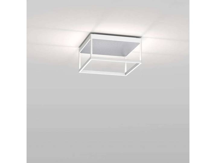 Reflex 2 LED-Deckenlampe silber/weiß 15 cm - Serien Lighting - Wohnzimmer - Aluminium