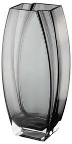 Majestic Gifts Inc. "Majestic Gifts Glass Precision Vase, Grey- 12"" Height - 12"" Height"