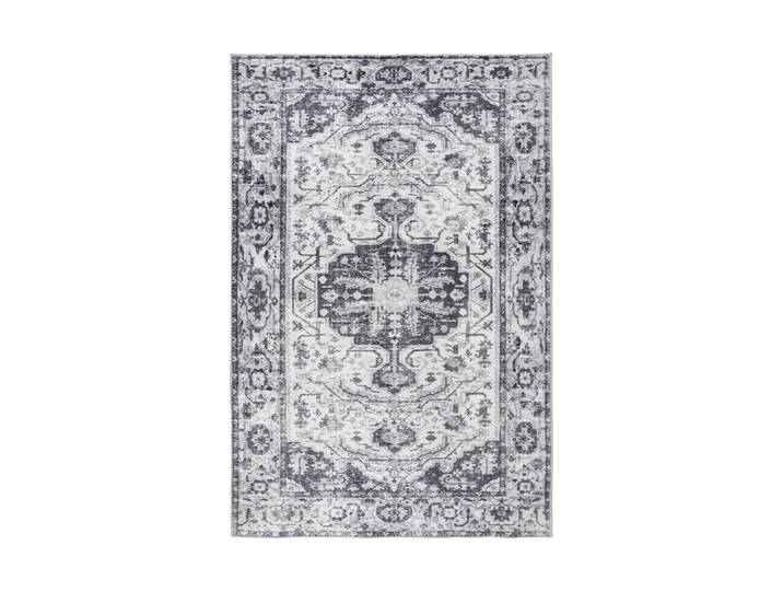 Waschbarer Design Teppich „Vegas 201“ - Silver Multicolor 80 x 150 cm LALEE
