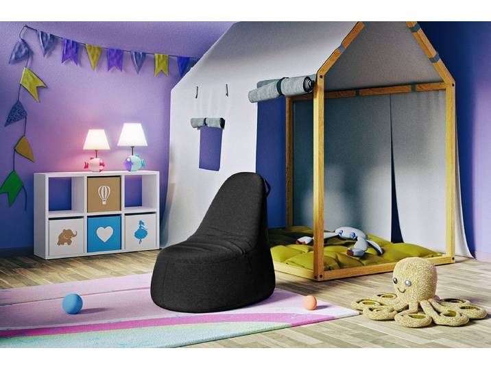 Sitzsack Marla - Grau - Luxusbetten24