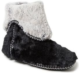Women's Beth Slippers by Dearfoams in Black (Size S M)