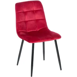 CLP Esszimmerstuhl Antibes   Farbe: rot