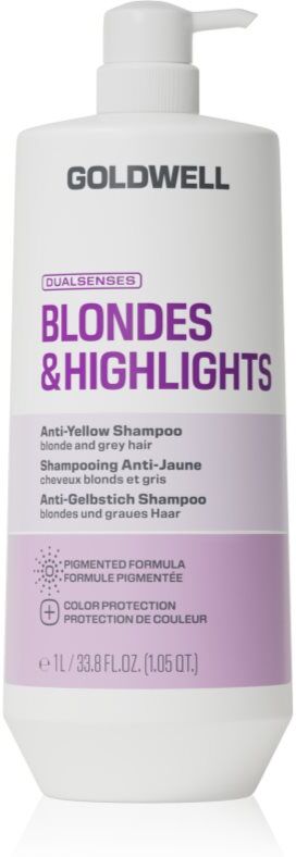 Goldwell Dualsenses Blondes & Highlights Anti-Yellow Shampoo shampoing anti-jaunissement 1000 ml