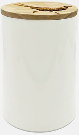 Selbrae House Just Slate Company Pheasant Oak & Ceramic Medium Storage Jar