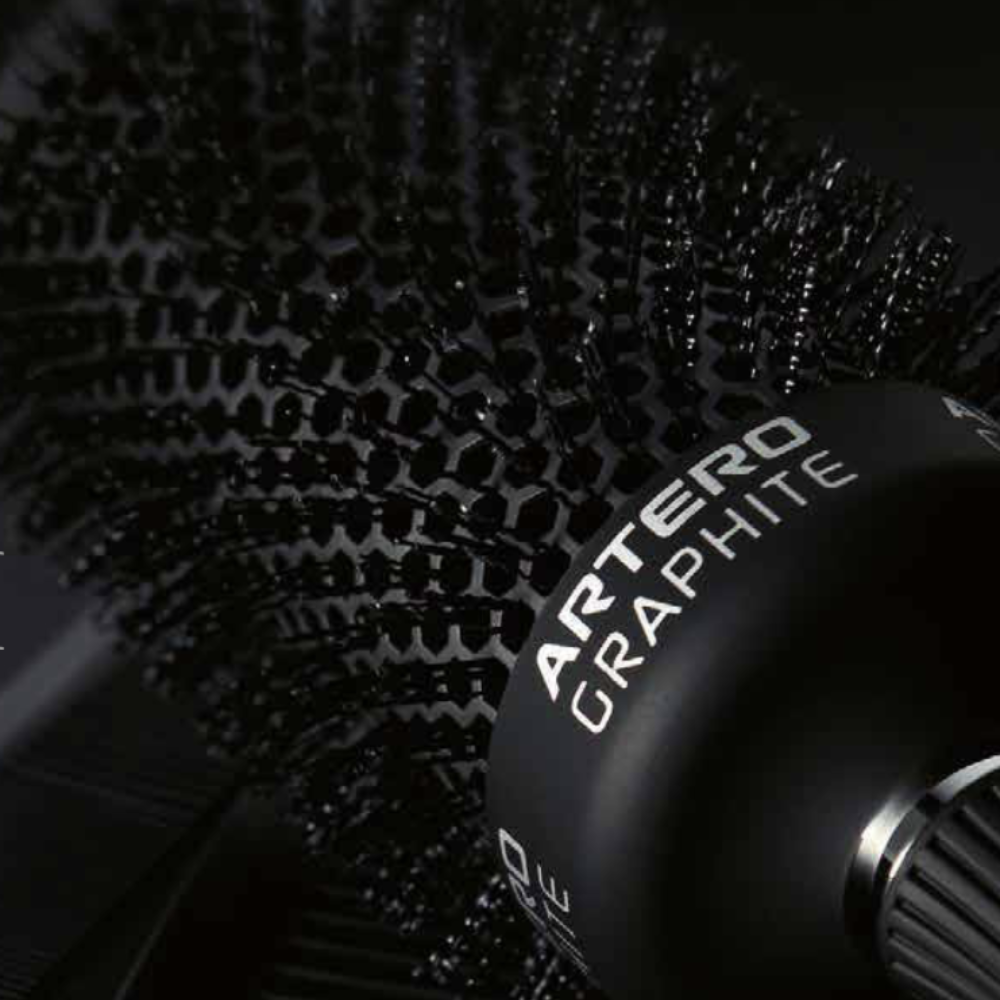 Artero Graphite Hairbrush for Hair Drying 1&nbsp;un. 16mm