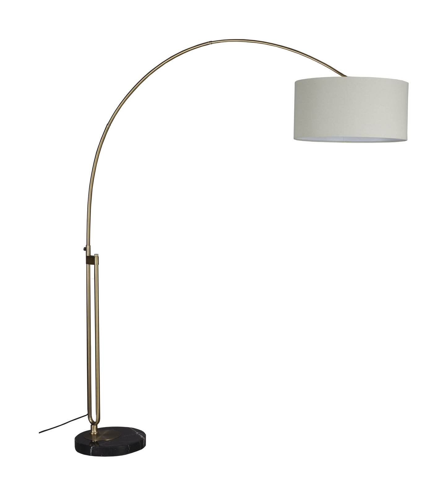 Dutchbone Vloerlamp Archie Beige - 212 cm hoog