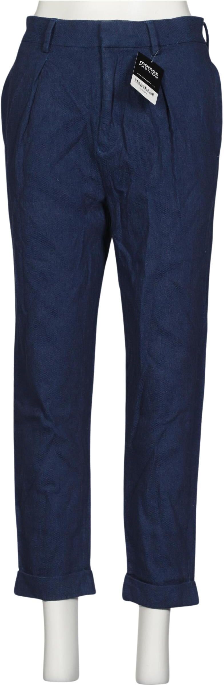 asos Damen Stoffhose, Marineblau, Gr. W28, kein / Etikett - Second Hand