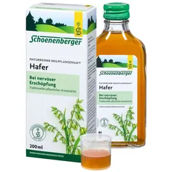 Schoenenberger Naturreiner Heilpflanzensaft Hafer 200 ml