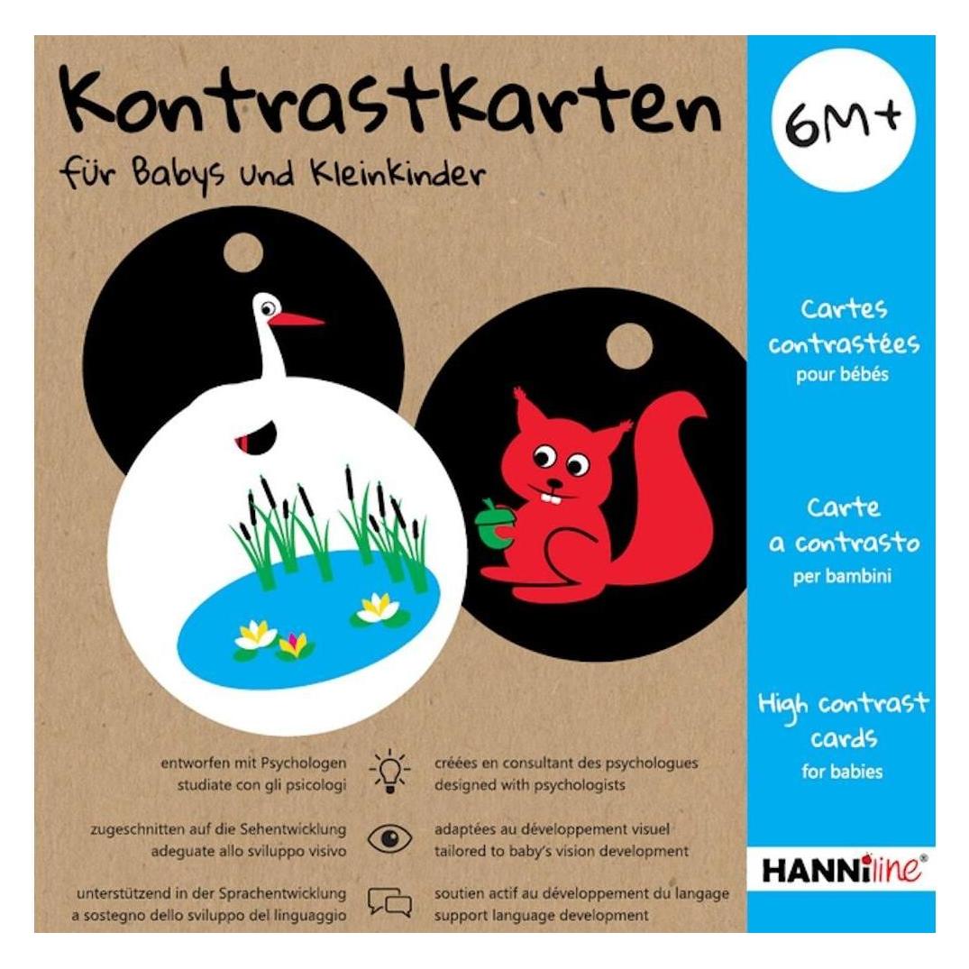 Hanniline Kontrastkarten (ab dem 6. Lebensmonat) (Deutsch) (24435282)