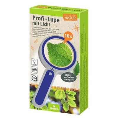 Expedition Natur Profi-Lupe mit Licht 10x USB-C