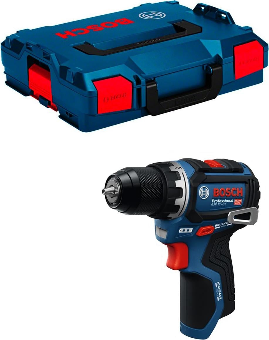 Bosch Professional GSR 12V-32 Accuboormachine 12V Brushless met Advanced KickBack Control