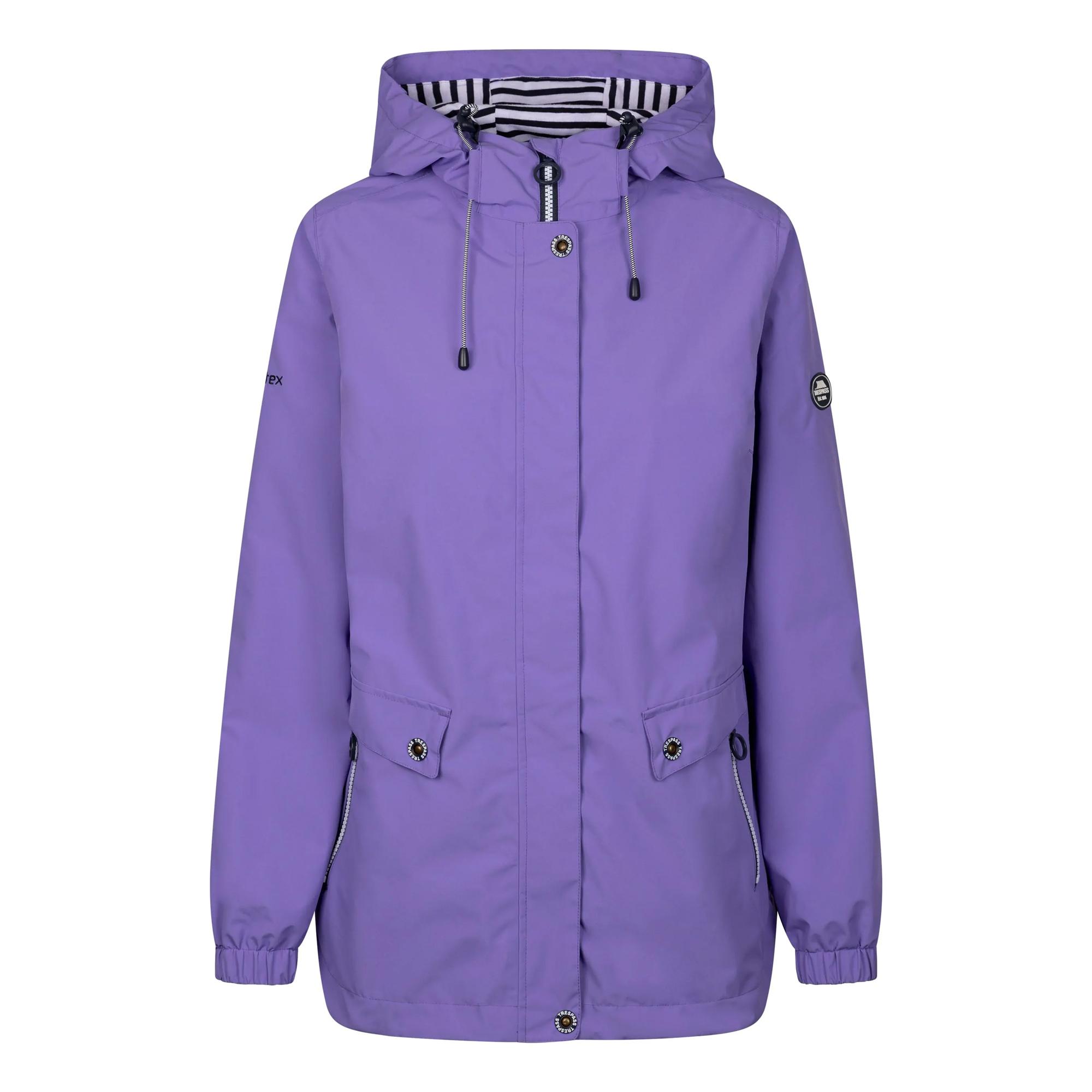 Trespass Dames/dames Flourish Waterproof Jasje (Wisteria)