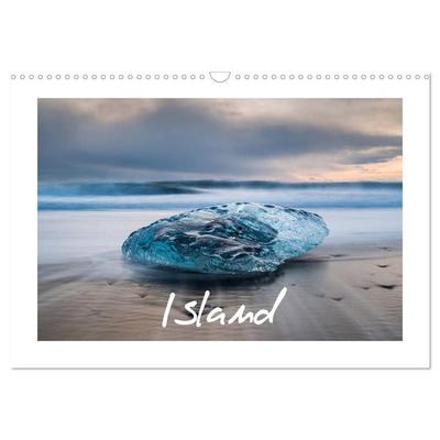 Island (Wandkalender 2026 DIN A3 quer), CALVENDO Monatskalender
