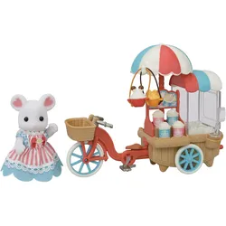 Sylvanian Families 5834 ES Popcorn Delivery Trike