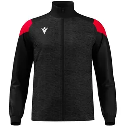 Macron, Herren, Laufjacke, Prometheus (158), Rot, Schwarz, 158