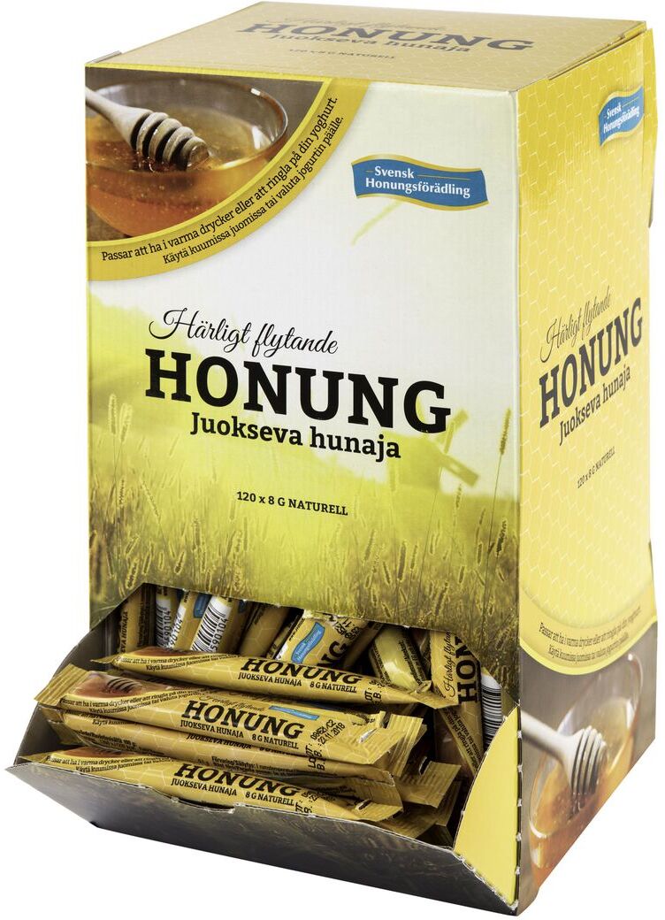 NO BRAND Flytande Honung sticks 120x8g