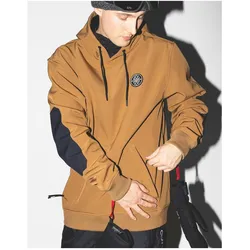 Colourwear, Unisex, Skijacke, U EST 2010 Hood (L), Braun
