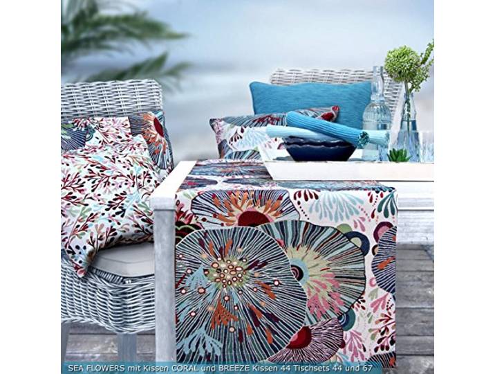 Sander Tischläufer SEA Flowers, 50x140 cm