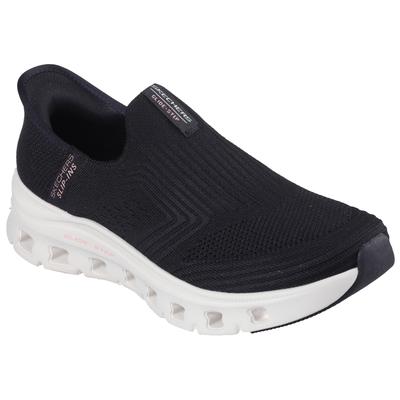 Slip-On Sneaker SKECHERS "GLIDE-STEP PRO-EVERYDAY CITIZEN", Damen, Gr. 36, Textil, schwarz, Schuhe, Slipper, Freizeitschuh, Halbschuh in veganer Verarbeitung