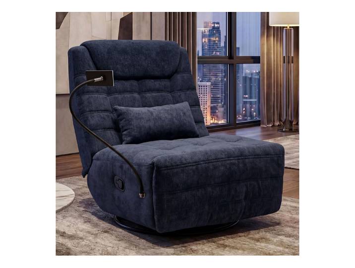 MCW Relaxsessel MCW-P92, Hohe Stoffqualität (260 g/m), Stabile Konstruktion, Breite Sitzfläche