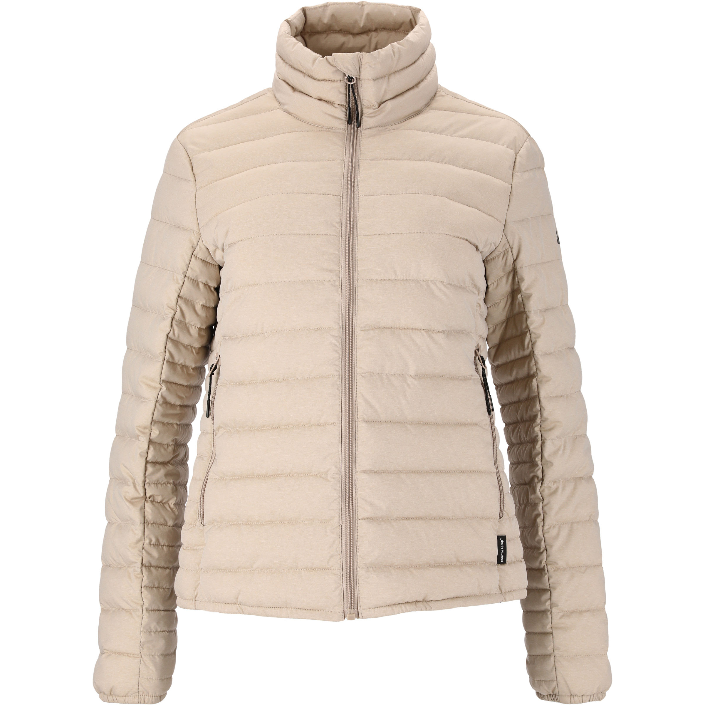 Whistler Edge CFT+ Light Puffer Damen Isolationsjacke beige Größe M Trekking Elastisch Wasserabweisend