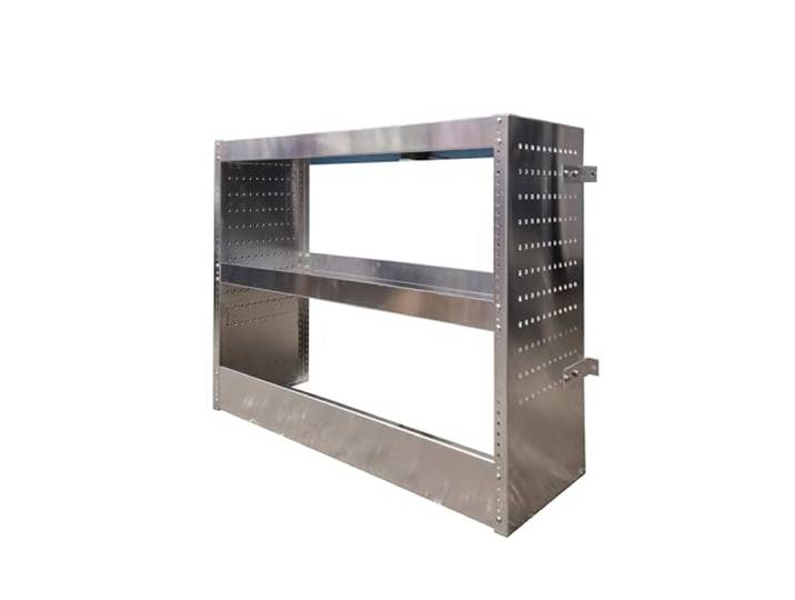 Schneck Fahrzeugregal 1200x350x800 mm Fahrzeugeinrichtung Fahrzeugausbau Alu KFZ Regal