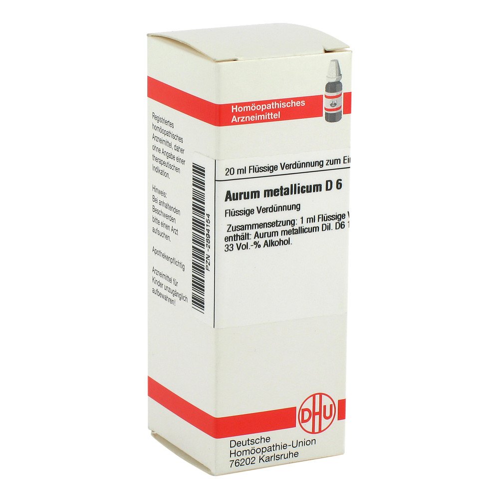 DHU-Arzneimittel GmbH & Co. KG Aurum Metallicum D6 Dilution 02894154
