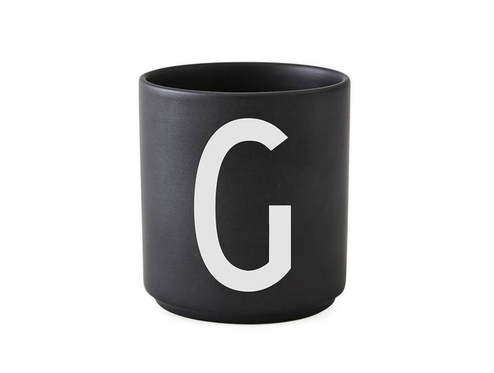 Design Letters Mug Design Letters noir G