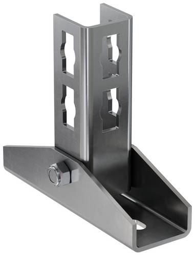Fischer PVB A4 Schienenfuß Edelstahl 562838 5St.