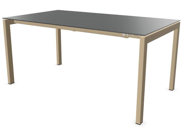 Auszugstisch Luzern von Schaffner / Farbe: Graphit / Grösse: 160/220 x 90 cm