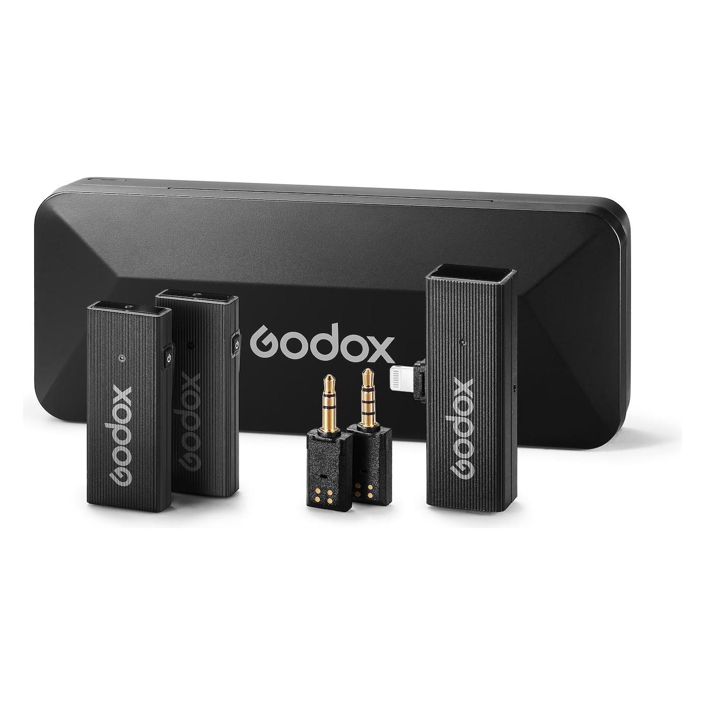 Godox MoveLink Mini LT Kit2 2.4GHz Wireless Microphone System (GO-MMLTKIT2)