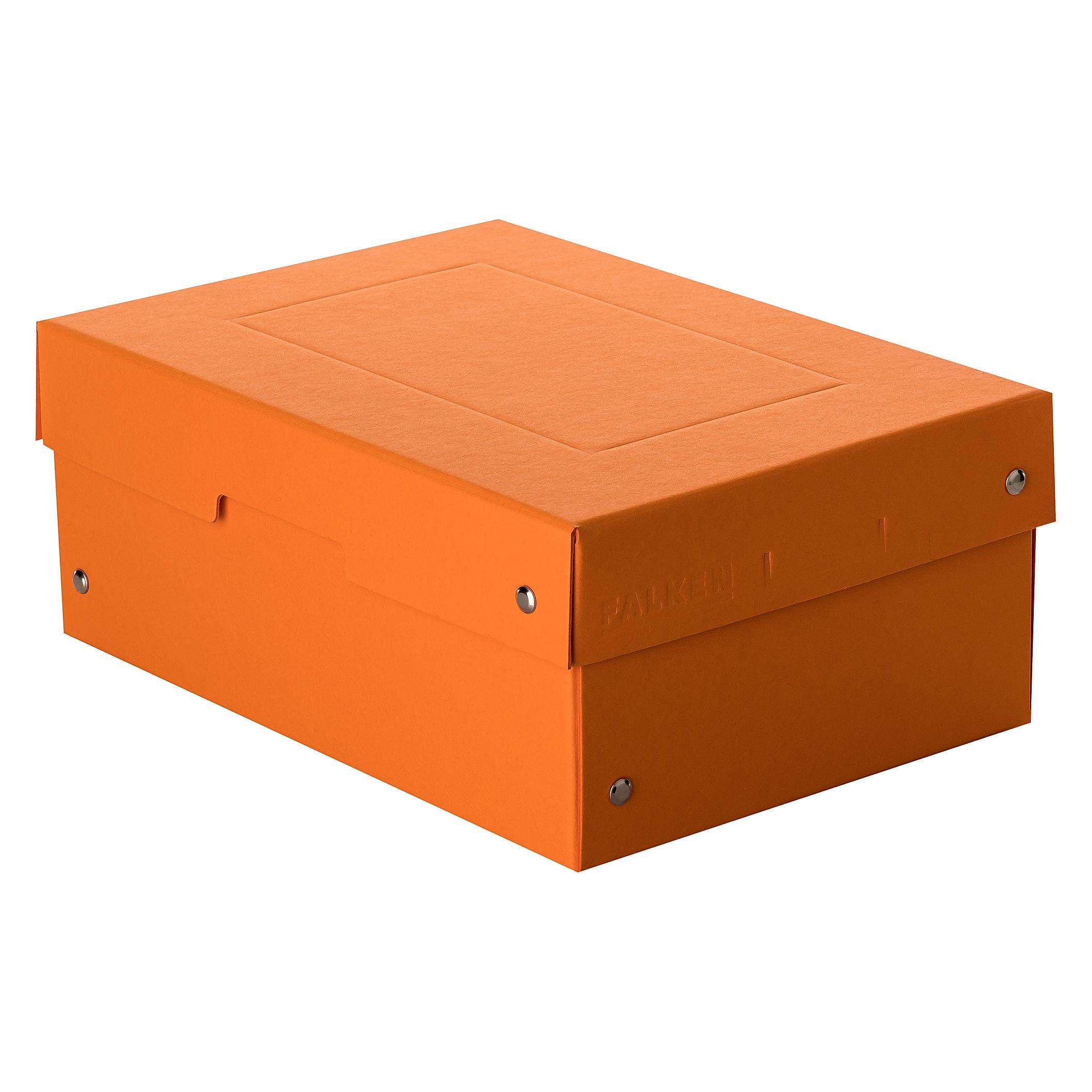 Falken PURE Box Pastell A5 100 mm Füllhöhe orange (A5) (22001848)