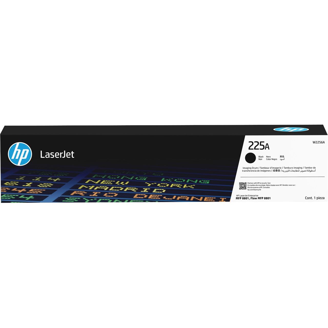 HP 225A (W2256A) schwarz Trommel
