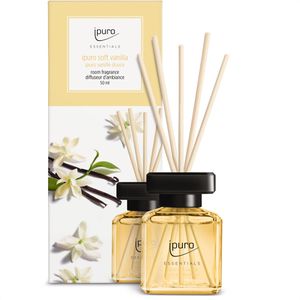 ipuro Raumduft Essentials, 50 ml, mit Stäbchen, soft vanilla