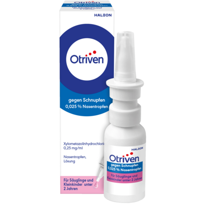 Haleon Germany GmbH OTRIVEN gegen Schnupfen 0,025% Nasentropfen 10 ml 16882769