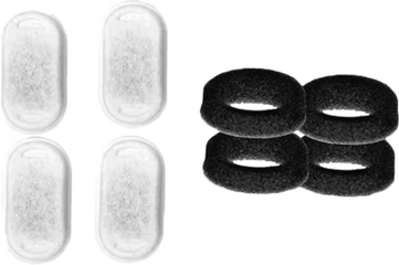 Inspire Curations Activated Carbon Replacement Filters For Stainless Steel Cat Water Fountains 4pcs