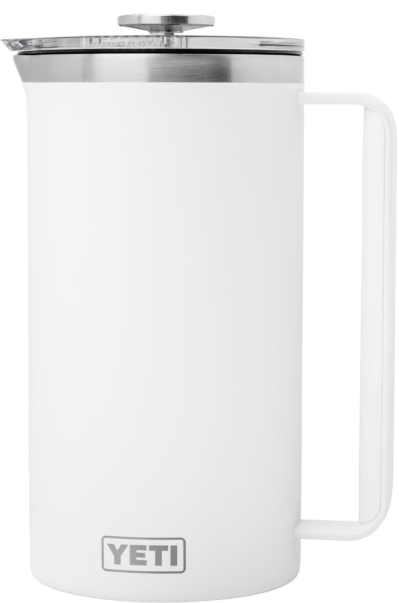 Termiczny zaparzacz tłokowy Yeti Rambler French Press 64oz Twist-To-Lock Lid, White, 1.9L
