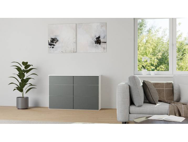 Le meuble idéal pour organiser votre espace de rangement MDF mélaminé MDF Blanc mat