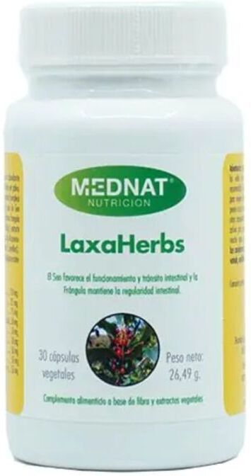 Mednat Nutrición Laxaherbs 30 Cap