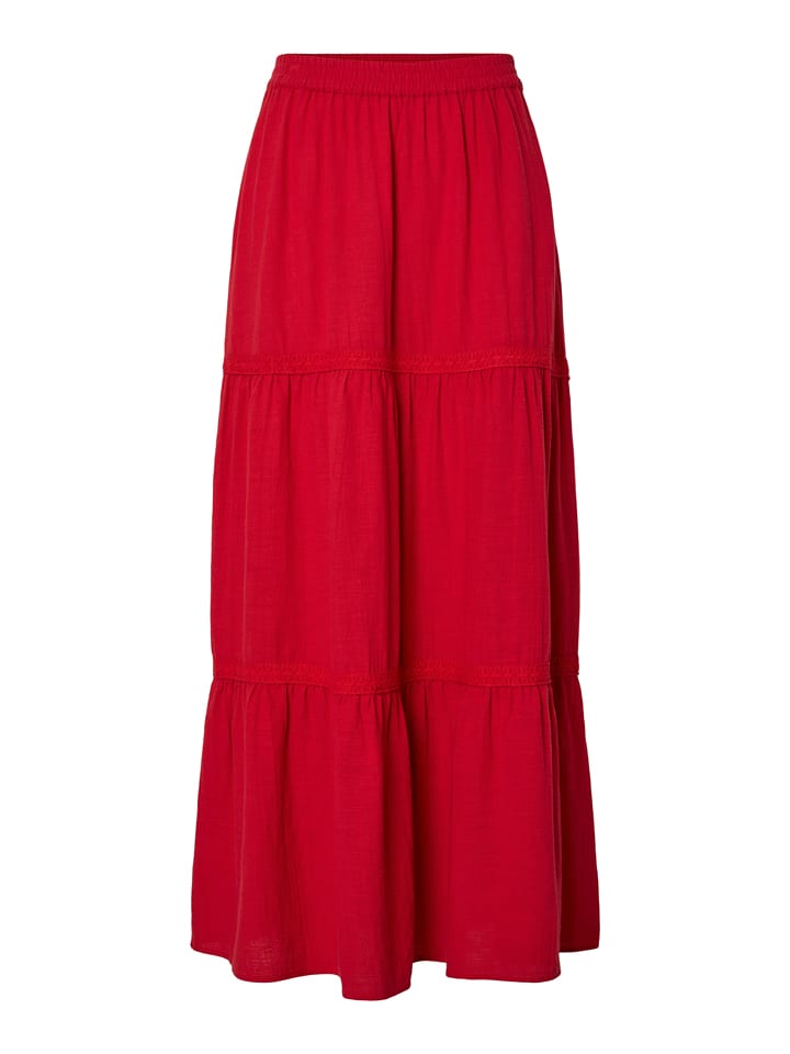 Pieces Rock in Rot - XL