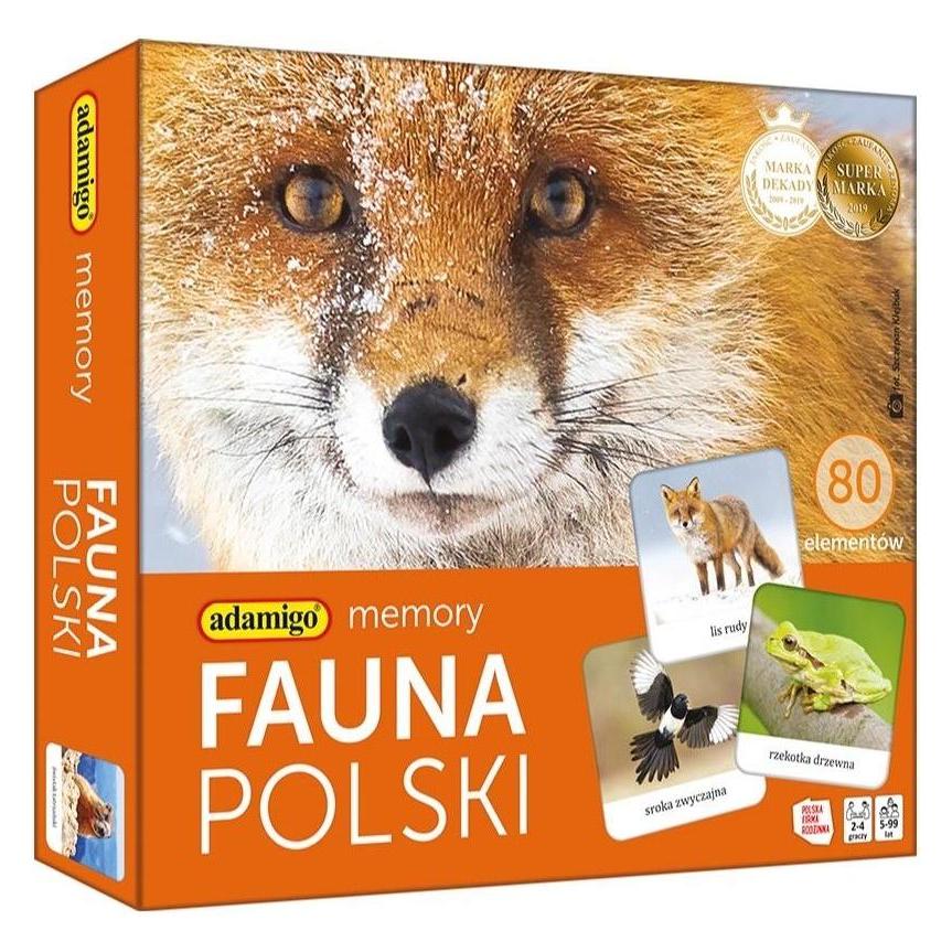 Adamigo 's Membrane Game - Polnische Fauna (2 - 4 Spieler) (499696)