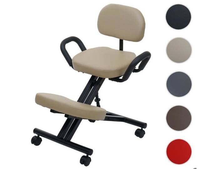 MCW Chaise à genoux avec dossier MCW-Q22 beige crème