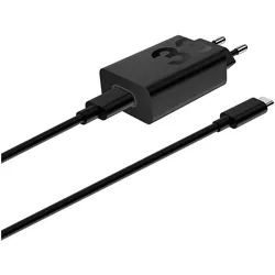 Motorola TurboPower 33W Charger (33 W, 1 Port), USB Ladegerät, Schwarz