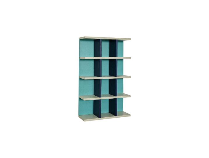Étagère murale en bois de frêne bleu Galaxy