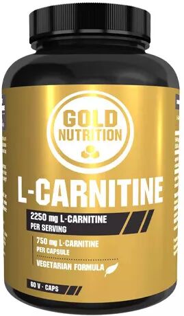 Gold Nutrition L-Carnitina 750mg x60 Cápsulas